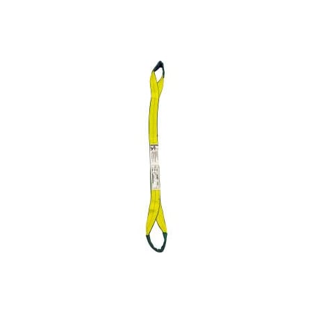 Mazzella Lift America 12' Poly Web Sling Eye & Eye, 5120/6400/12800 Lbs Cap S152040